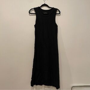 Comme Des Garçons Tricot Black Tank Midi Dress Small